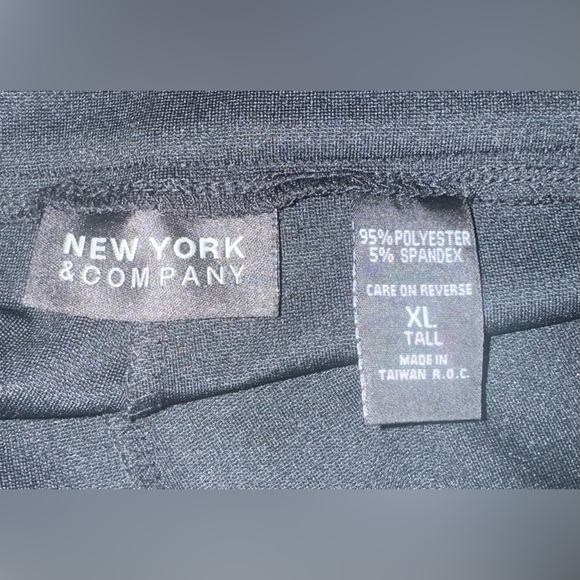 New York & Company Women's Black Boot Cut Pants - Picture 5 of 5